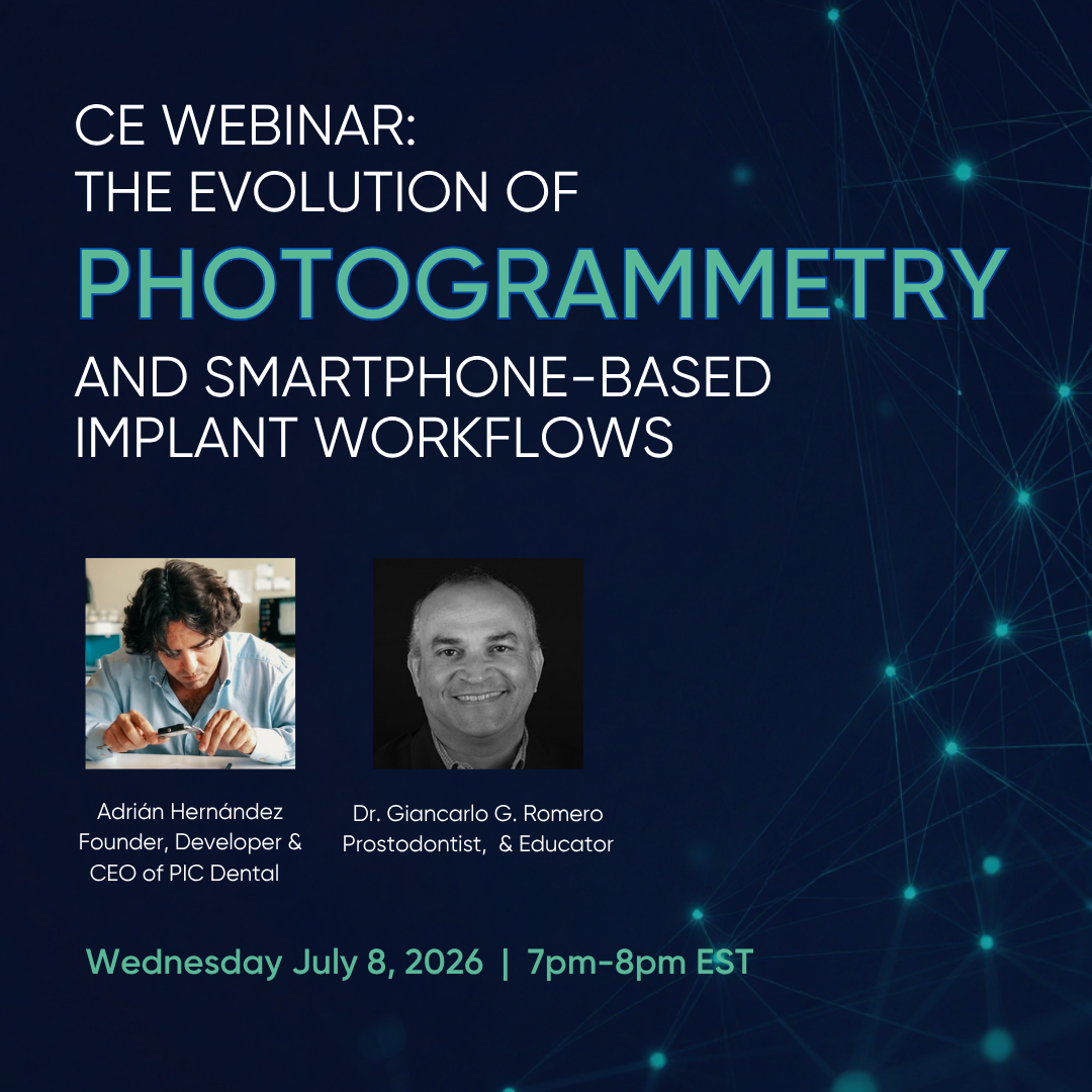 The Evolution of Photogrammetry and Smartphone-Based Implant Workflows
