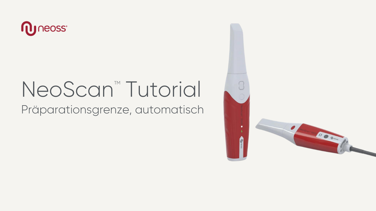 NeoScan Tutorial: Präparationsgrenze automatisch bestimmen