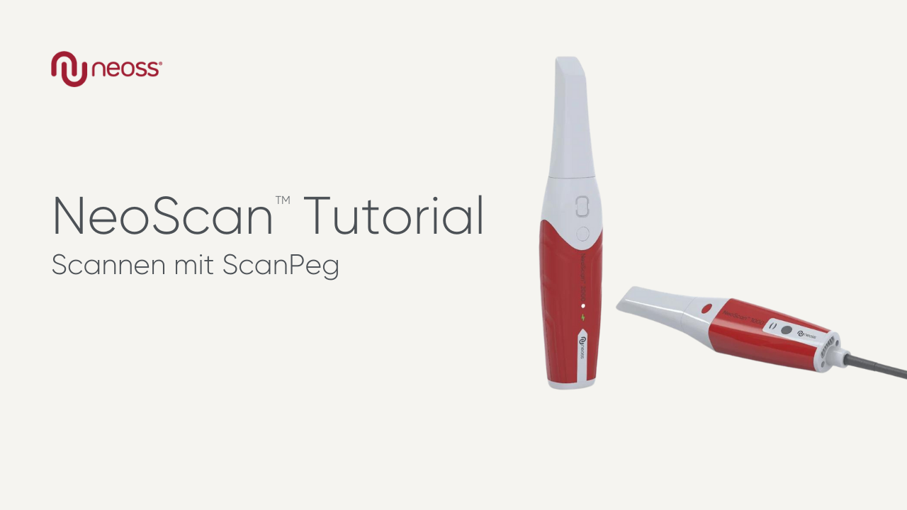 NeoScan Tutorial: Implantat-Patienten scannen mit ScanPeg