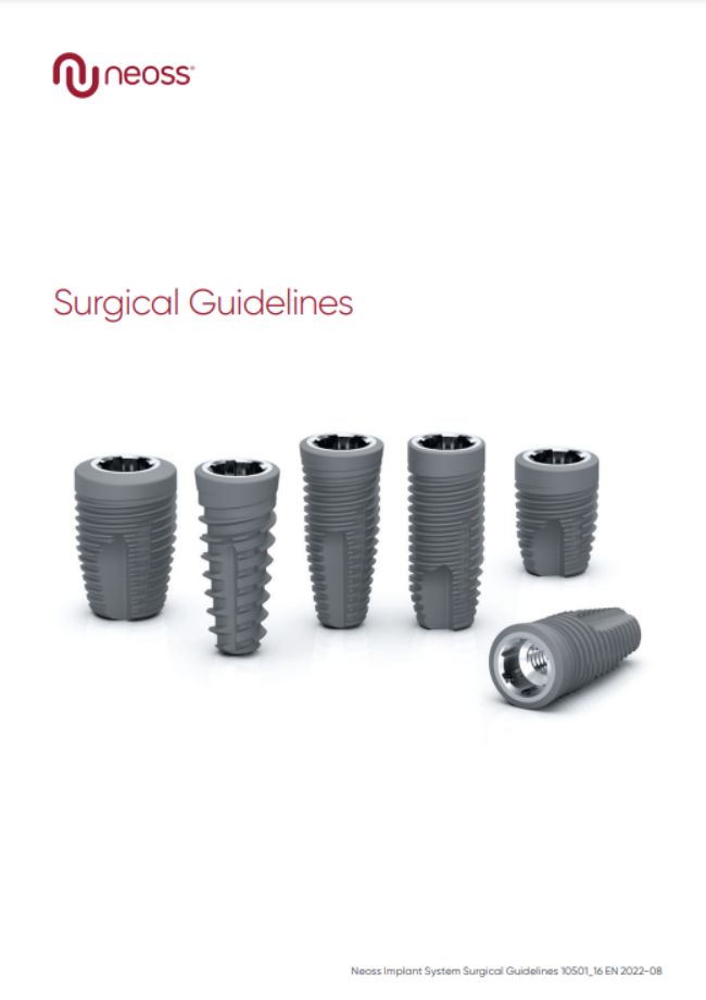 10501_18 Neoss System Handbook EN_1_Surgical_guideline