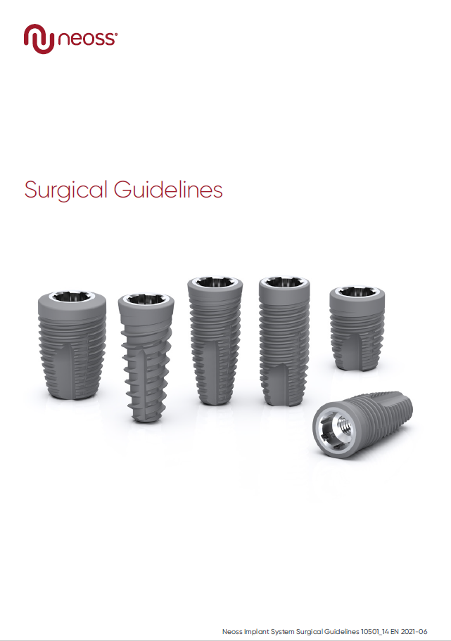 10501_18 Neoss System Handbook EN_1_Surgical_guideline