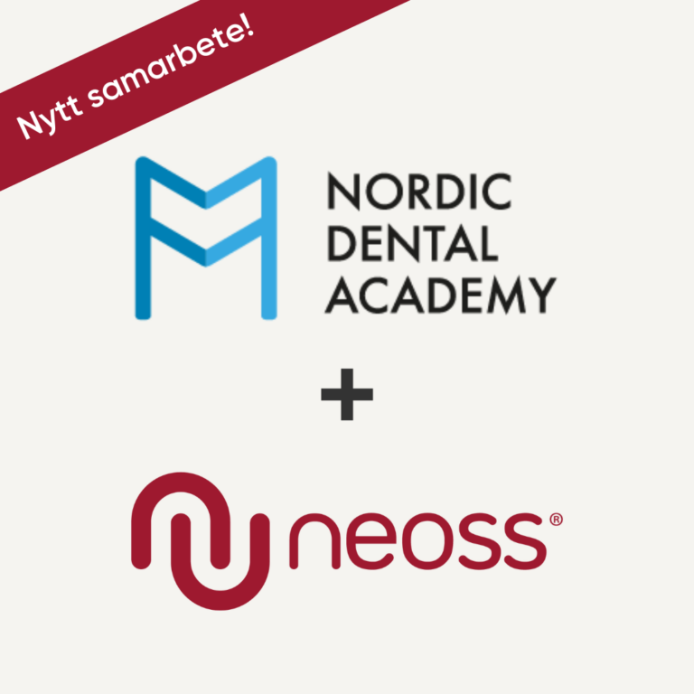 Neoss Norden och Nordic Dental Academy ingår strategiskt partnerskap för att stärka utbildningen inom implantologi i Norden