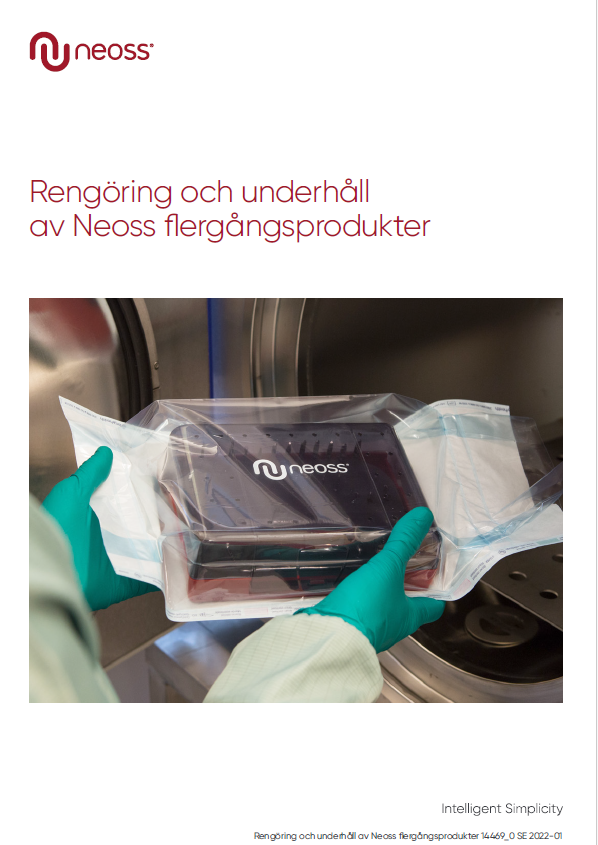 14469_0 SE 2022-01 Rengöring och underhåll av Neoss flergångsprodukter