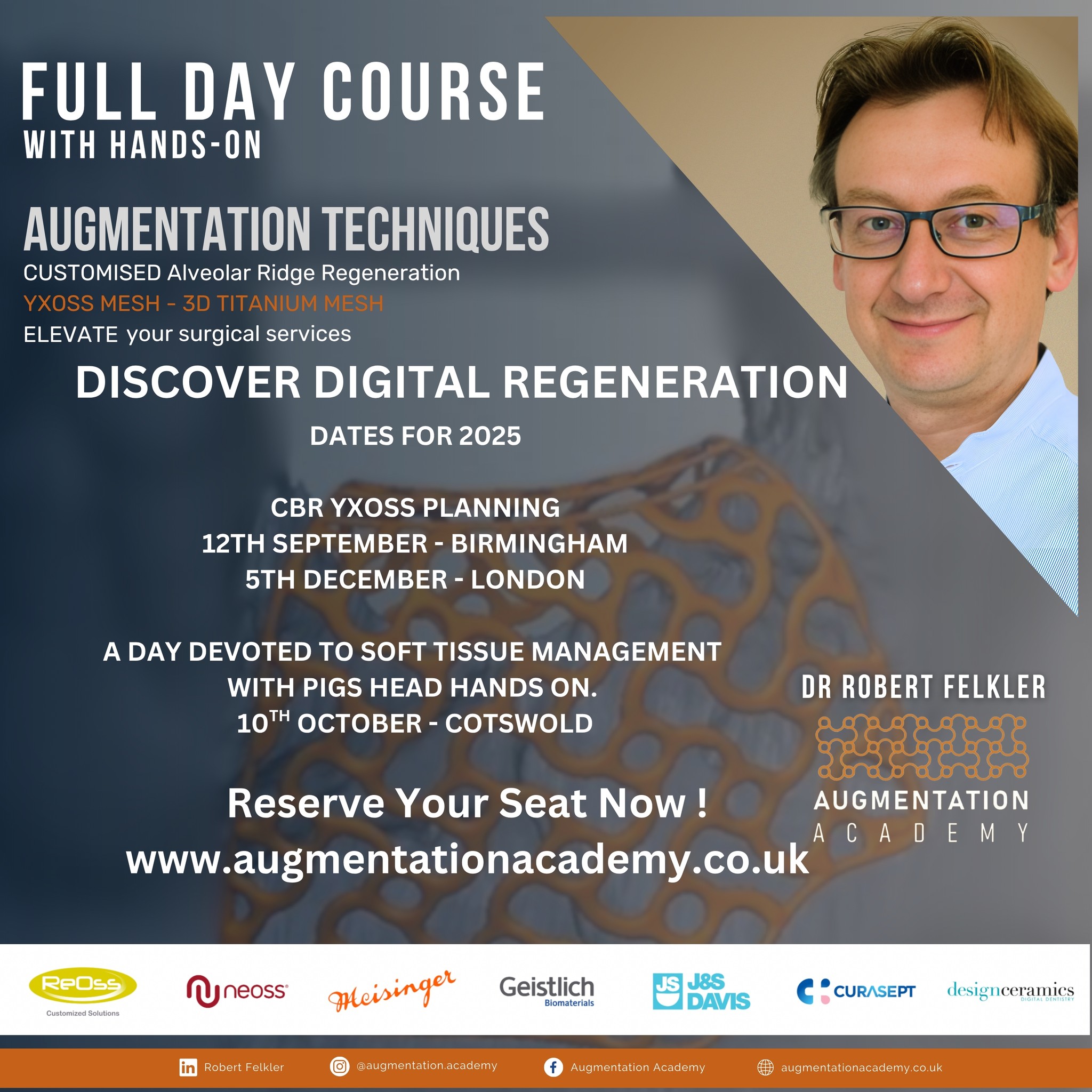Augmentation Academy – Full Day Courses with Hands-On
